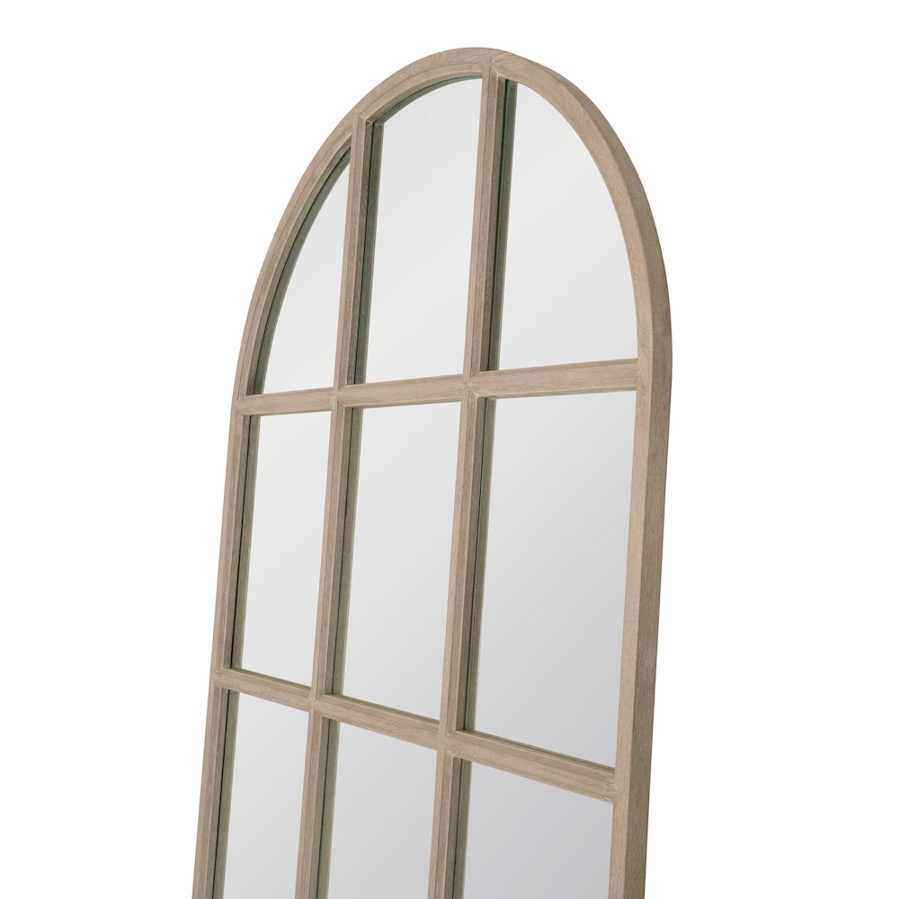 Stitch & Hand - Dining & Bedroom Transitional Grid Arched Mirror