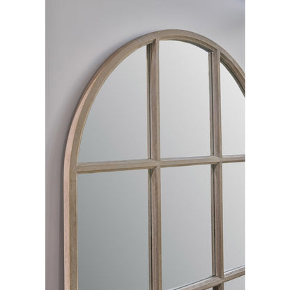 Stitch & Hand - Dining & Bedroom Transitional Grid Arched Mirror