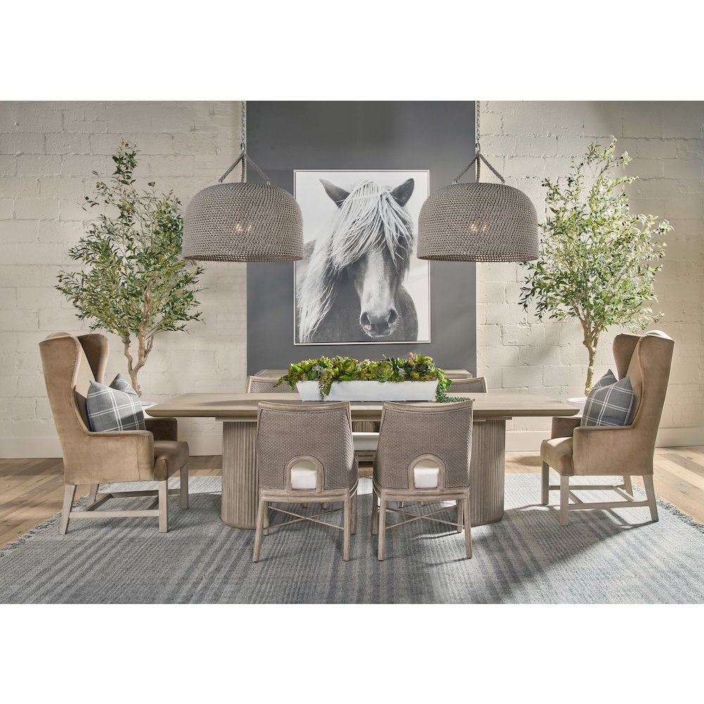 Traditions Transitional Halloway Extension Dining Table