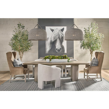 Traditions Transitional Halloway Extension Dining Table