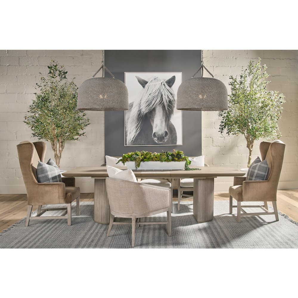 Traditions Transitional Halloway Extension Dining Table