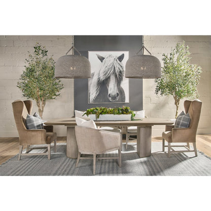 Traditions Transitional Halloway Extension Dining Table