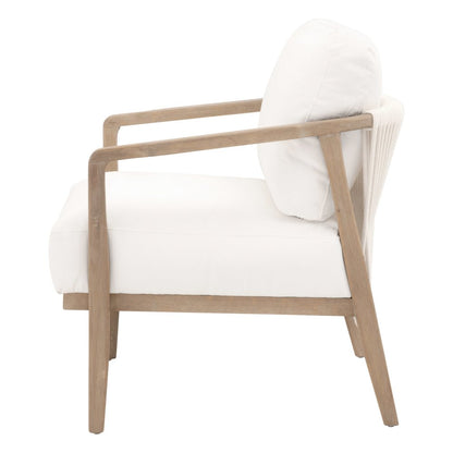 Bella Antique Transitional Harbor Club Chair
