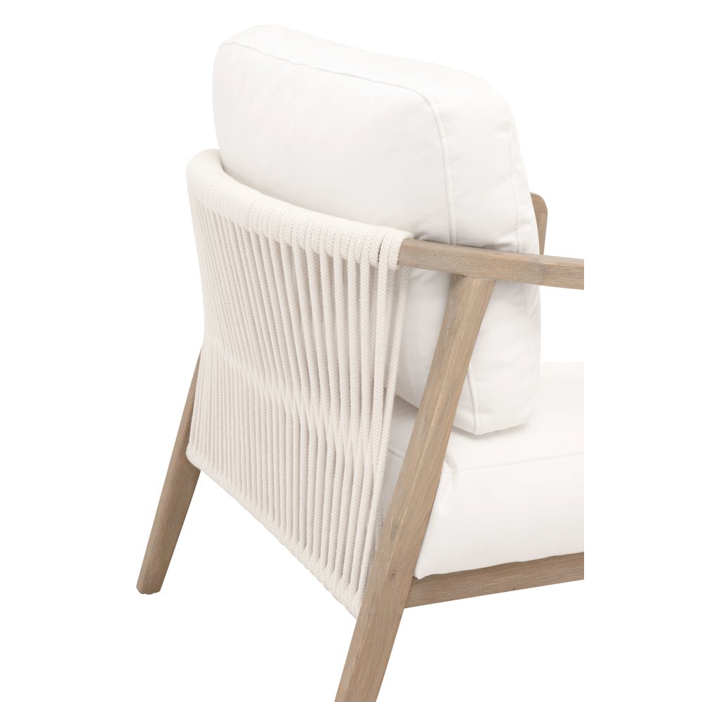 Bella Antique Transitional Harbor Club Chair