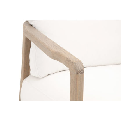 Bella Antique Transitional Harbor Club Chair