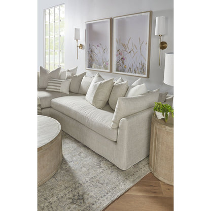 Stitch & Hand - Upholstery Transitional Haven 110" Lounge Slipcover LF Sectional