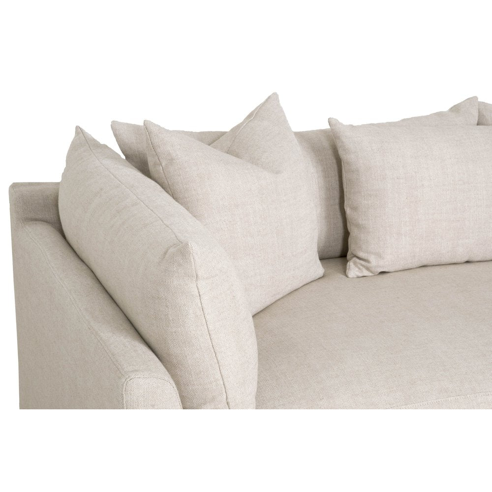Stitch & Hand - Upholstery Transitional Haven 110" Lounge Slipcover RF Sectional