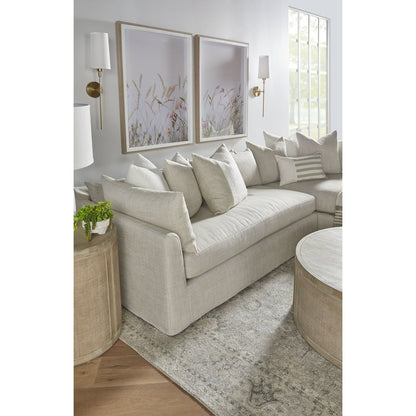 Stitch & Hand - Upholstery Transitional Haven 110" Lounge Slipcover RF Sectional