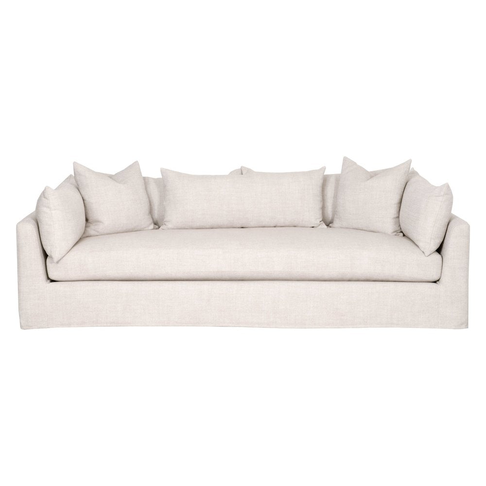 Stitch & Hand - Upholstery Transitional Haven 96" Lounge Slipcover Sofa