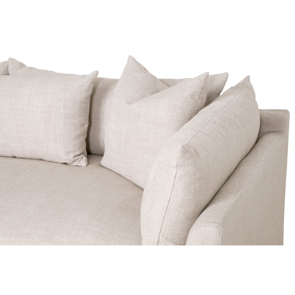 Stitch & Hand - Upholstery Transitional Haven 96" Lounge Slipcover Sofa