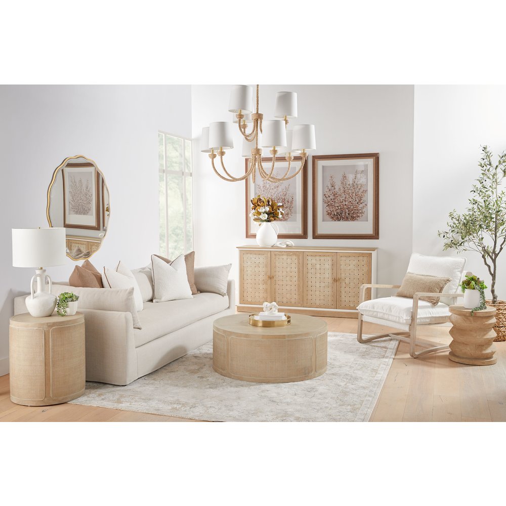 Stitch & Hand - Upholstery Transitional Haven 96" Lounge Slipcover Sofa