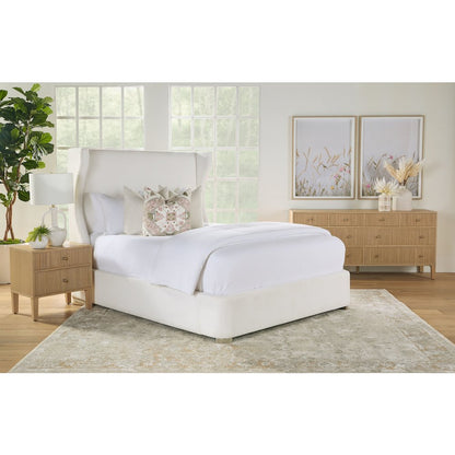 Bronze Bay Transitional Highland 2-Drawer Nightstand