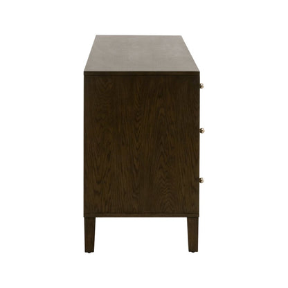 Bronze Bay Transitional Highland 8-Drawer Double Dresser