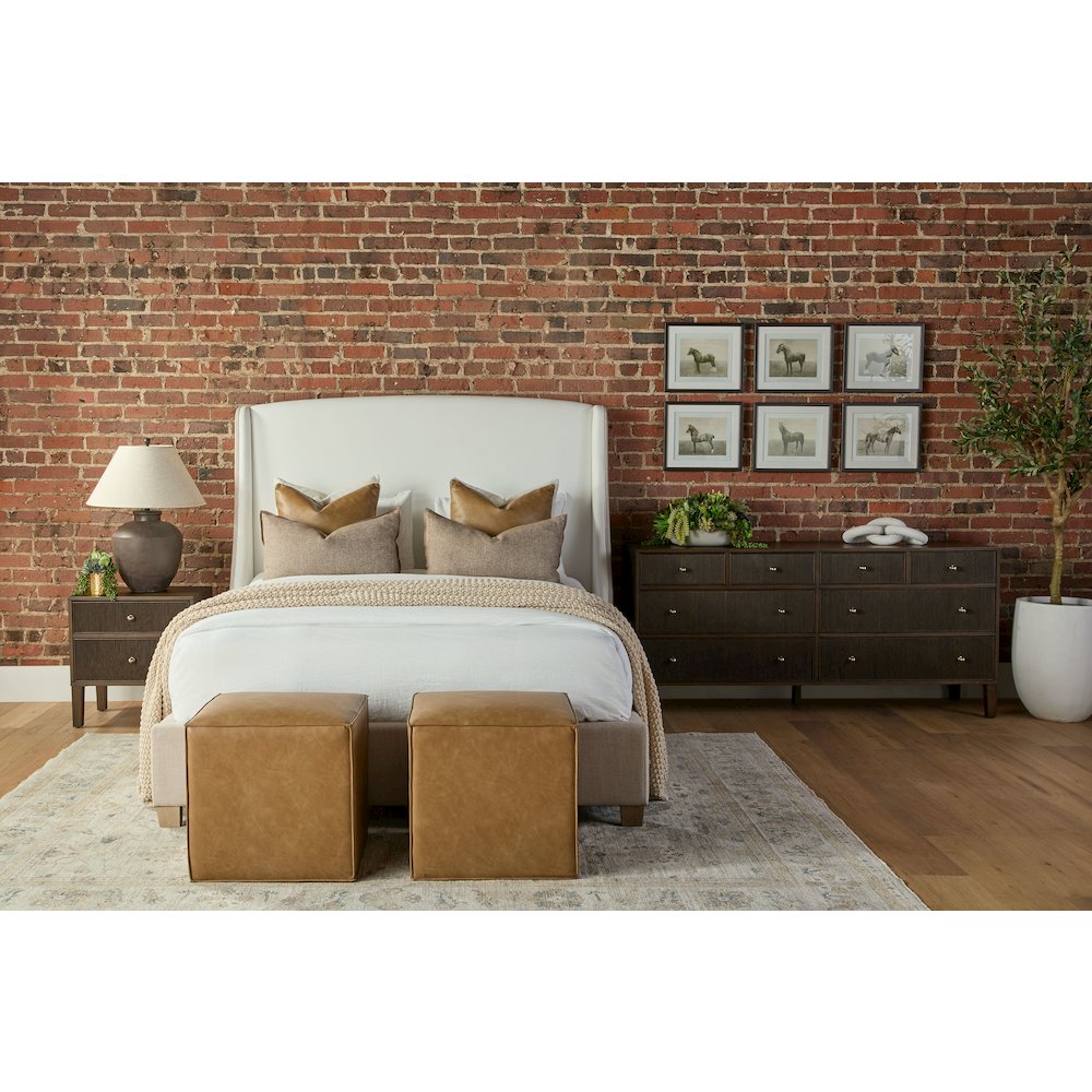 Bronze Bay Transitional Highland 8-Drawer Double Dresser