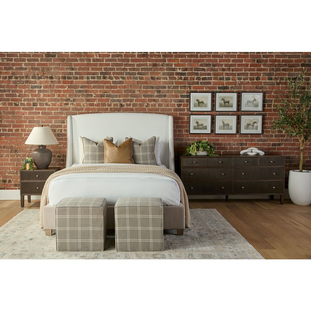 Bronze Bay Transitional Highland 8-Drawer Double Dresser