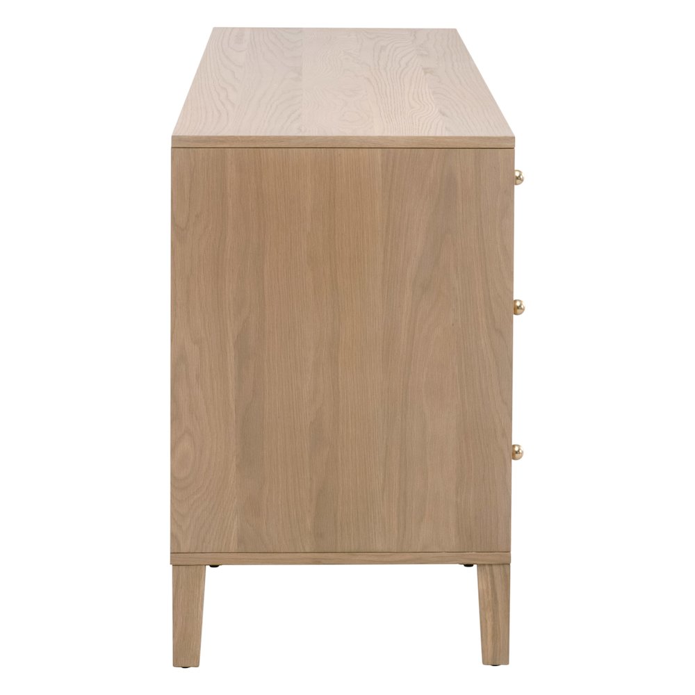 Bronze Bay Transitional Highland 8-Drawer Double Dresser