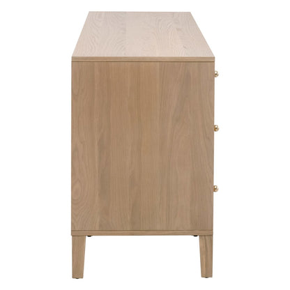 Bronze Bay Transitional Highland 8-Drawer Double Dresser