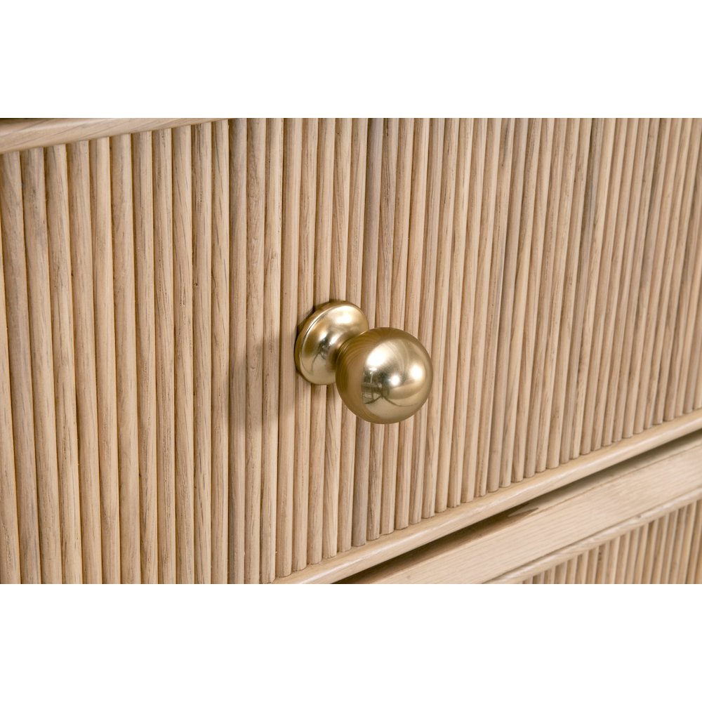 Bronze Bay Transitional Highland 8-Drawer Double Dresser