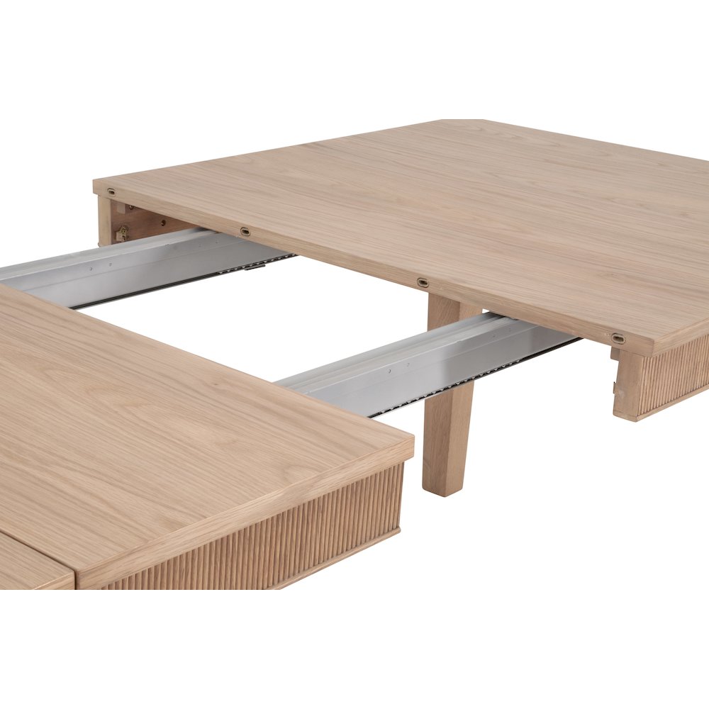 Bronze Bay Transitional Highland Extension Dining Table
