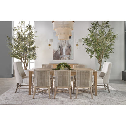 Bronze Bay Transitional Highland Extension Dining Table