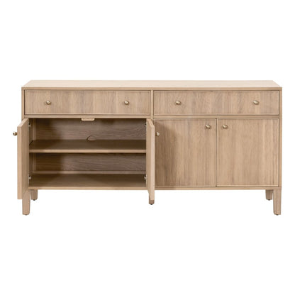 Bronze Bay Transitional Highland Media Sideboard