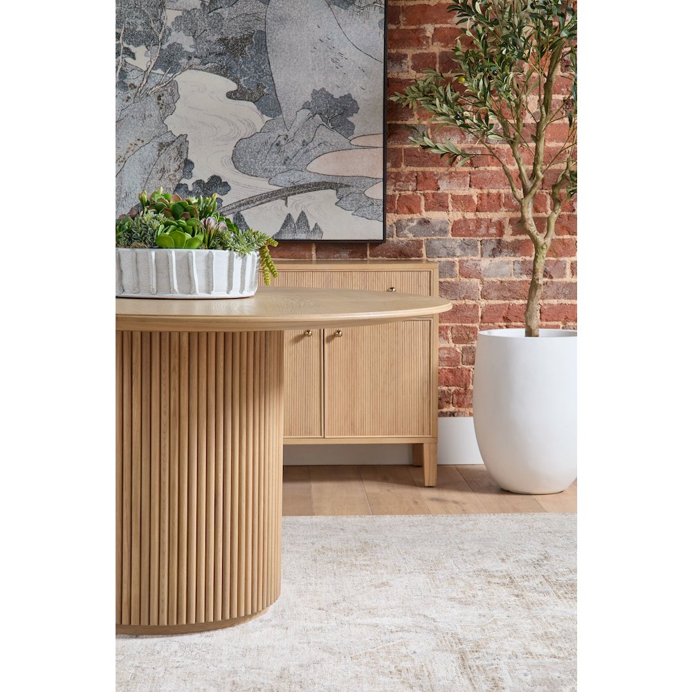 Bronze Bay Transitional Highland Media Sideboard