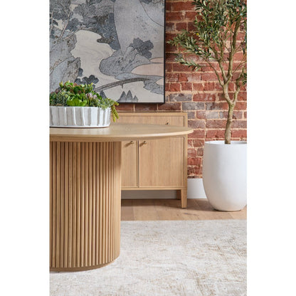 Bronze Bay Transitional Highland Media Sideboard