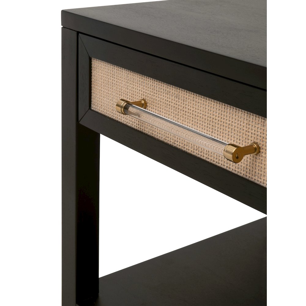 Traditions Transitional Holland 1-Drawer Side Table