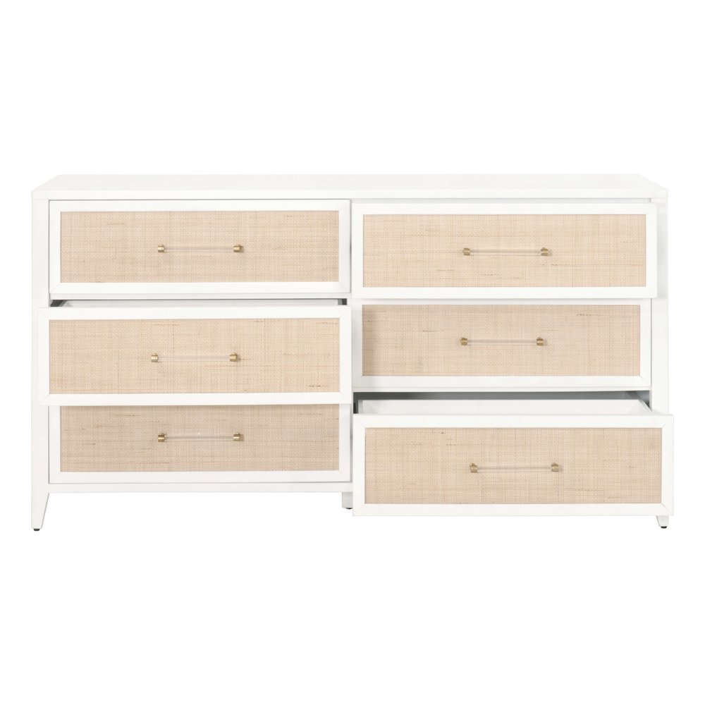 Traditions Transitional Holland 6-Drawer Double Dresser