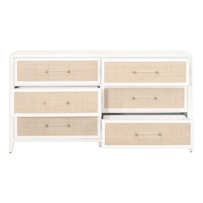 Traditions Transitional Holland 6-Drawer Double Dresser