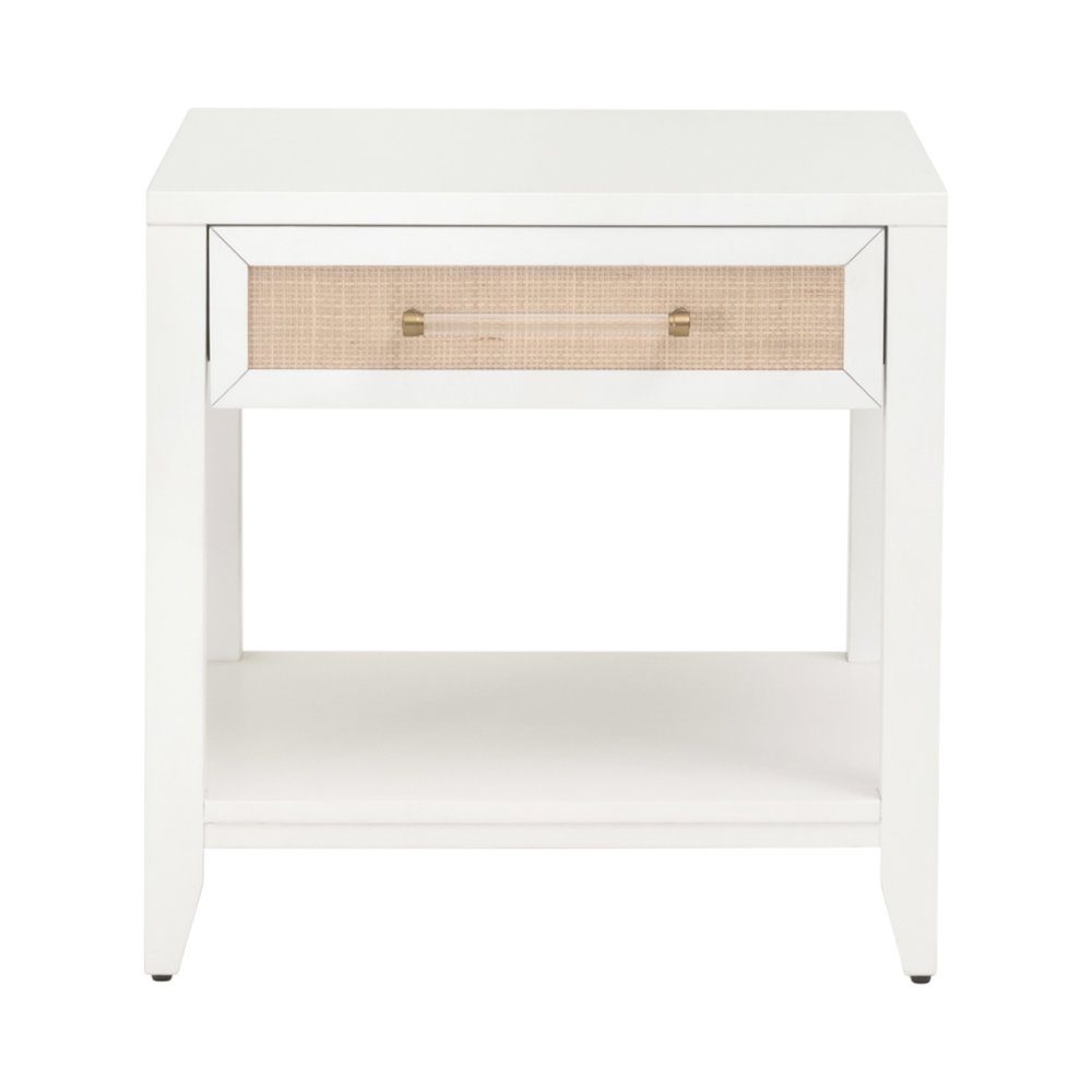 Traditions Transitional Holland 1-Drawer Side Table