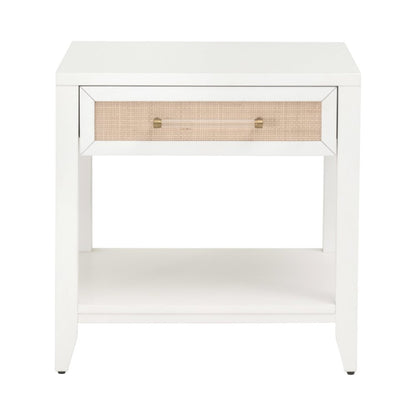 Traditions Transitional Holland 1-Drawer Side Table
