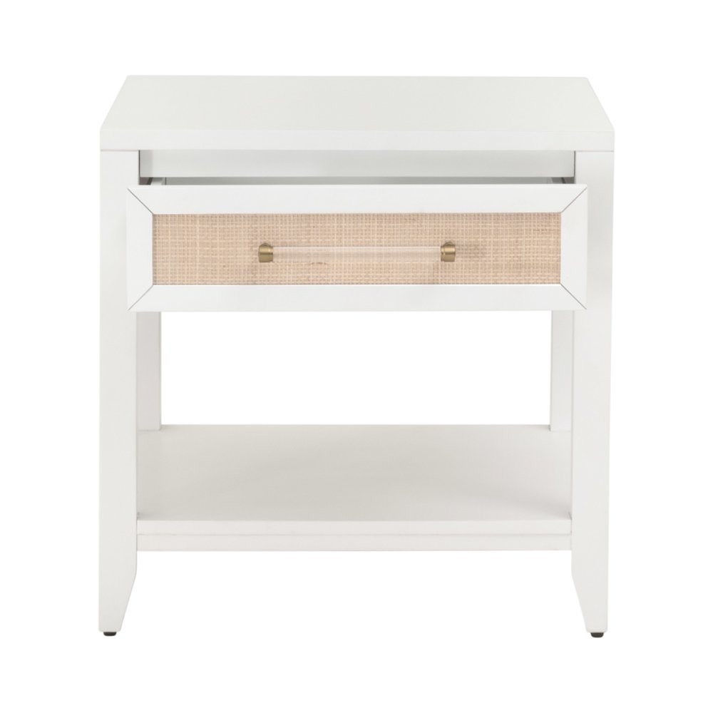 Traditions Transitional Holland 1-Drawer Side Table