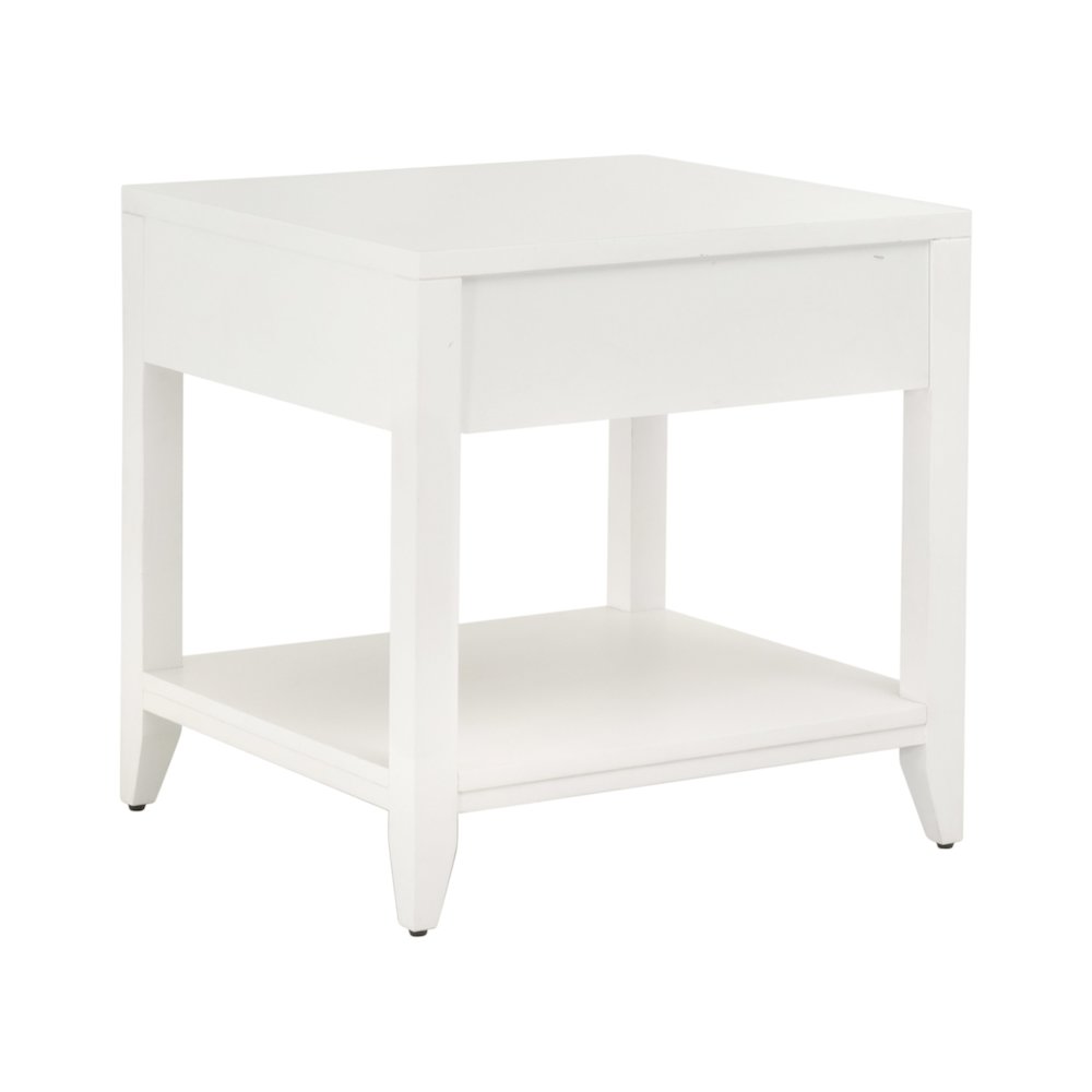 Traditions Transitional Holland 1-Drawer Side Table