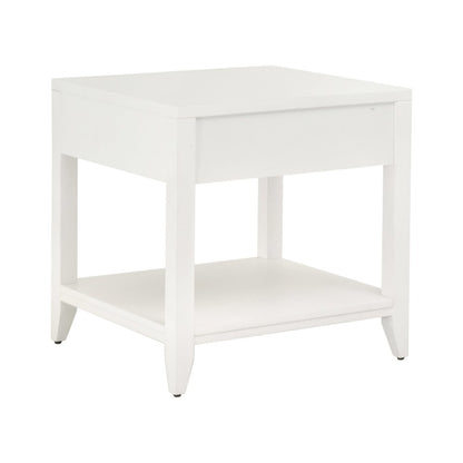 Traditions Transitional Holland 1-Drawer Side Table