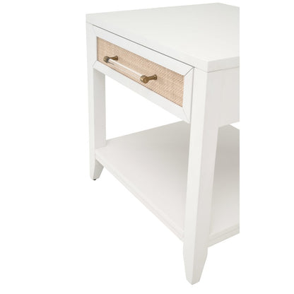 Traditions Transitional Holland 1-Drawer Side Table