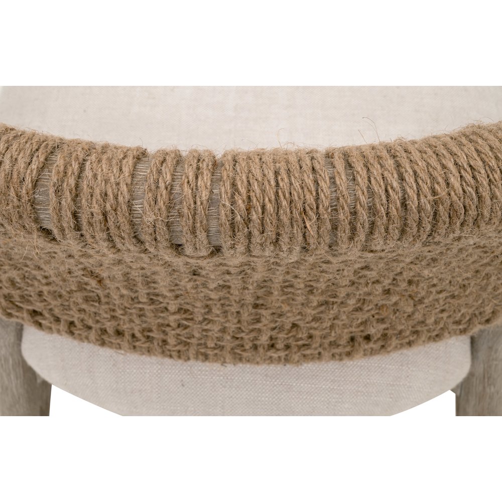Transitional Juxtaposition Accent Chair