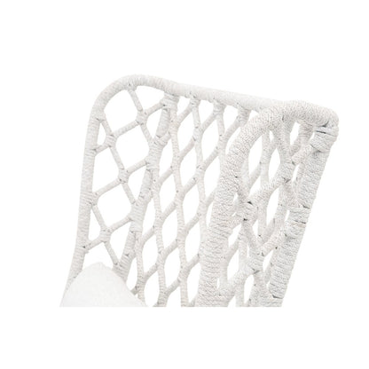 Woven - Outdoor  Transitional Lattis Outdoor Wing Chair