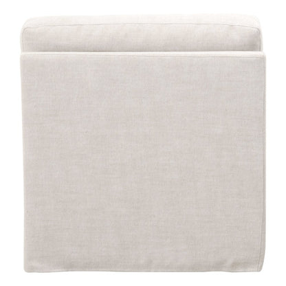Transitional Lena Modular Slipcover 1-Seat Armless Chair