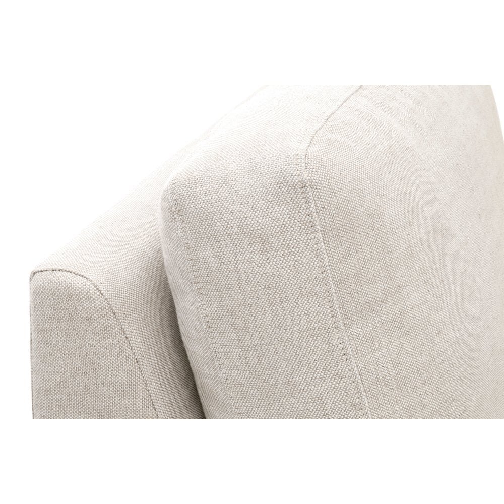 Transitional Lena Modular Slipcover 1-Seat Armless Chair