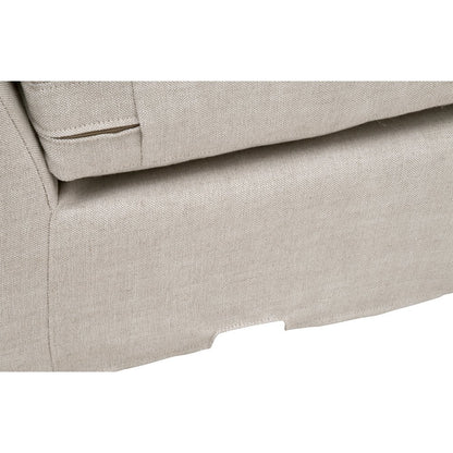 Transitional Lena Modular Slipcover 1-Seat Armless Chair