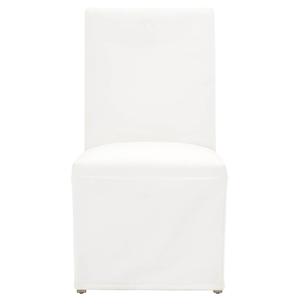 Transitional Levi Slipcover Dining Chair, Set of 2