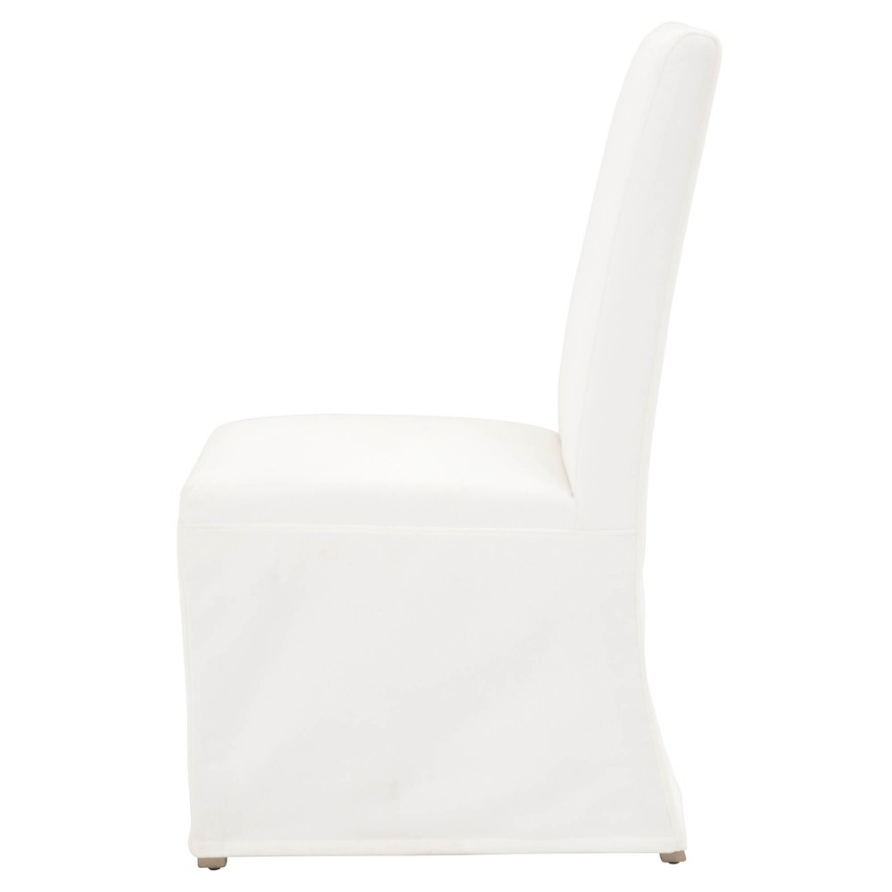 Transitional Levi Slipcover Dining Chair, Set of 2