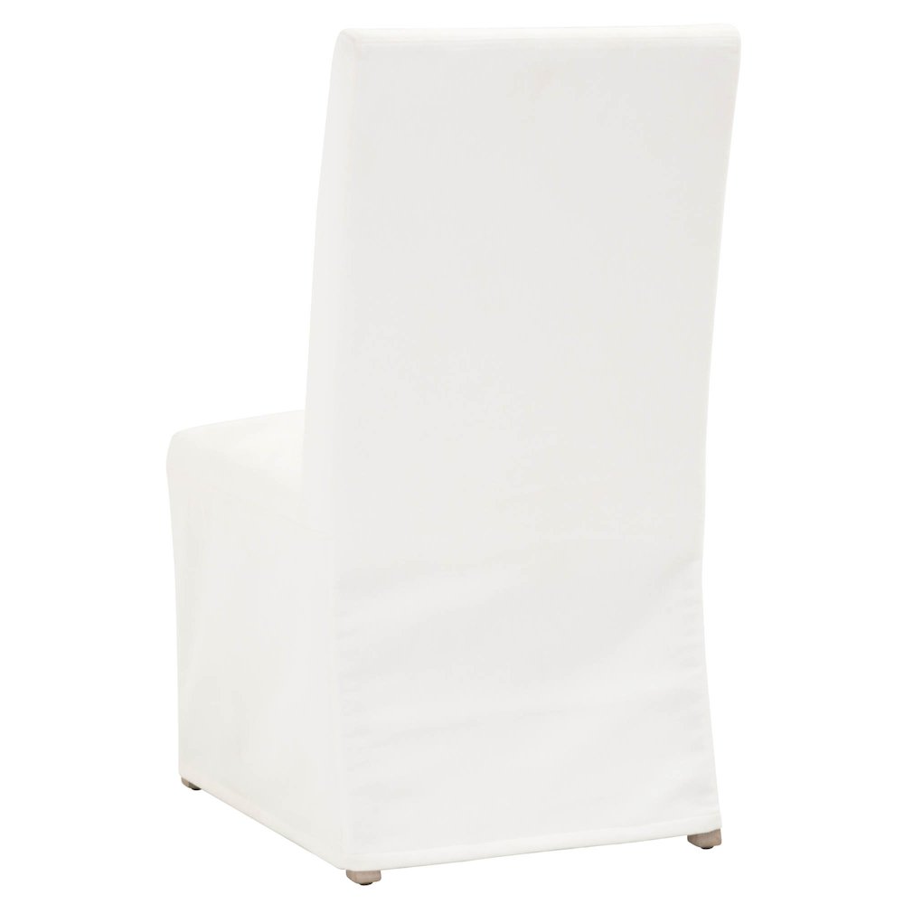 Transitional Levi Slipcover Dining Chair, Set of 2