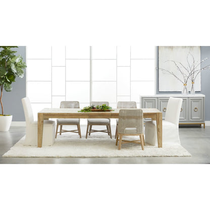 Transitional Levi Slipcover Dining Chair, Set of 2