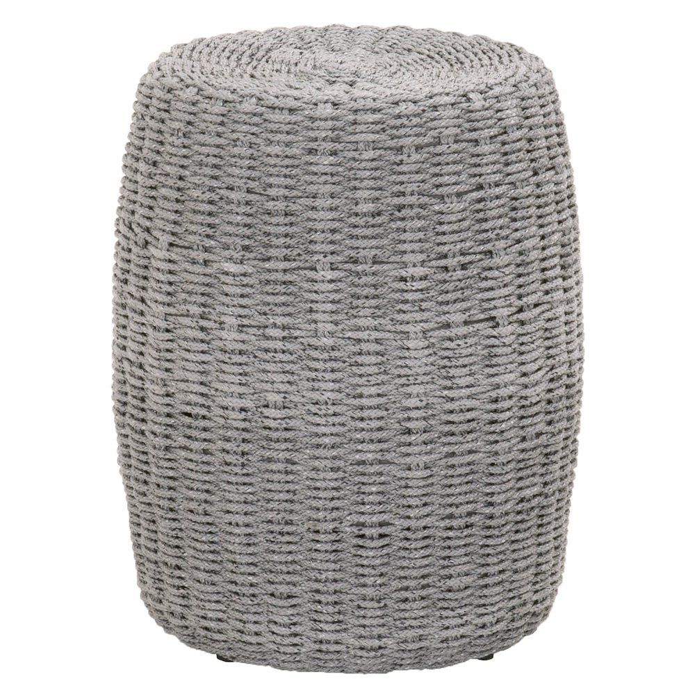Woven Transitional Loom Accent Table