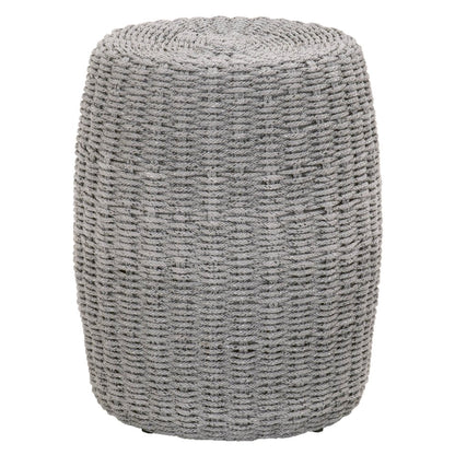 Woven Transitional Loom Accent Table