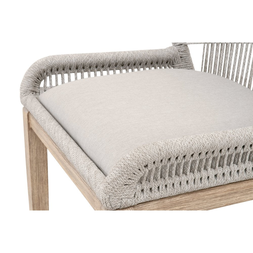 Woven Transitional Loom Barstool