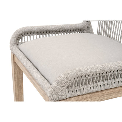 Woven Transitional Loom Barstool