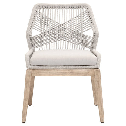 Woven Transitional Loom Dining Chair, Set of 2